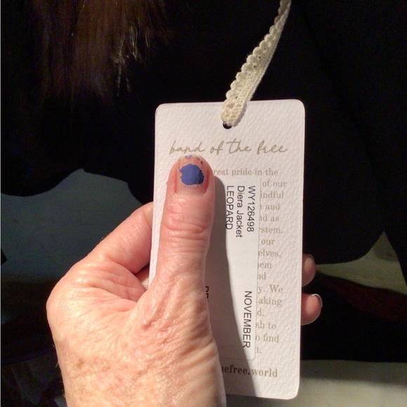 NEW! Sale  Band of the Free faux suede fur jacket - Picture 5 of 7